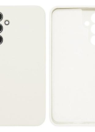 Чехол silicone case camera protective для samsung a54 (09) белый white