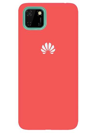 Чехол silicone case premium для huawei y5p 2020 coral (12) коралловый