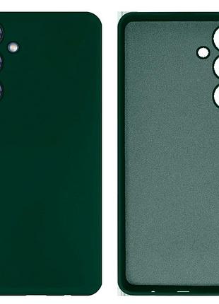 Чехол силиконовый full camera protective для samsung m35 (22) dark green тёмно-зелёный