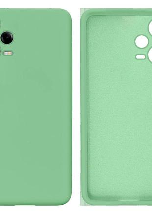 Чохол силіконовий full camera protective для xiaomi redmi note 12 pro 5g (19) mint м'ятний