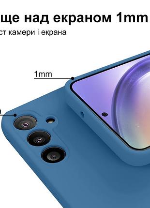 Чехол silicone case camera protective для xiaomi redmi note 10 pro (10) cиний azure 6