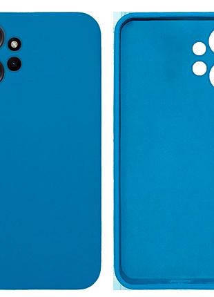 Чехол силиконовый full camera protective для xiaomi redmi note 12 (10) azure лазурный