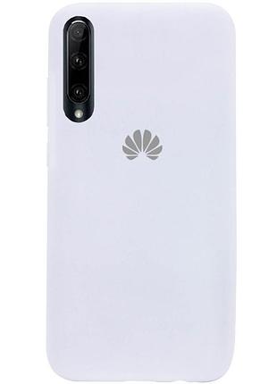 Чехол silicone case premium для huawei p smart s white (09) белый