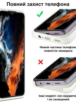 Чехол silicone case camera protective для xiaomi redmi note 9 pro (09) белый white 4