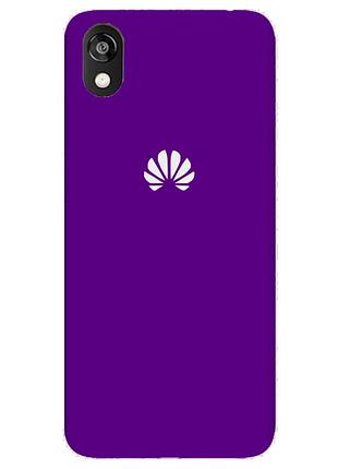 Чехол silicone case premium для huawei y5 2019 purple (14) фиолетовый