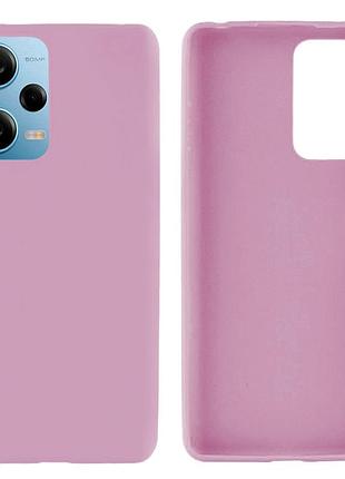 Чехол silicone case camera protective для xiaomi redmi note 12 pro 5g (24) черничный blueberry