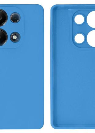 Чохол silicone case camera protective для xiaomi redmi note 13 pro 4g (16) синій blue