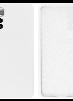 Чохол silicone case camera protective для xiaomi redmi note 11 pro+ (09) білий white