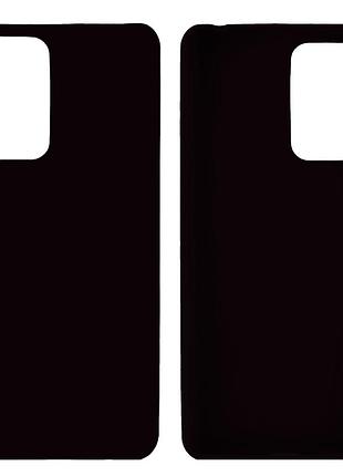 Чехол silicone case camera protective для xiaomi poco m4 pro 4g (03) черный black