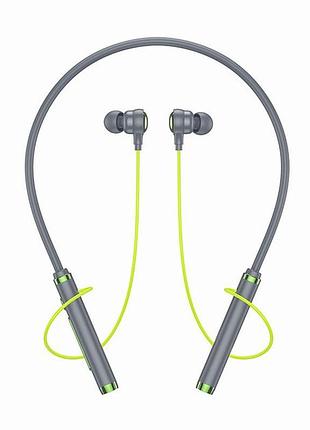 Bluetooth наушники hoco es72 серые беспроводные для спорта и активного отдыха с качественным звуком