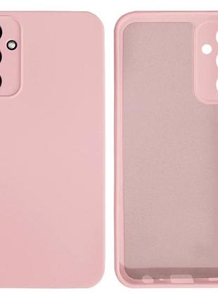 Чохол silicone case camera protective для samsung a15 (18) пудра pink sand