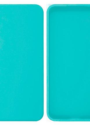 Чехол silicone case camera protective для xiaomi redmi 9a (02) бирюза sea blue