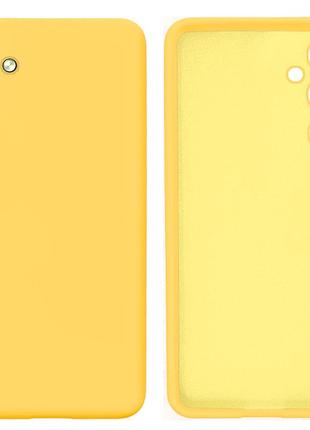 Чохол силіконовий full camera protective для samsung a24 (20) canary yellow жовтий
