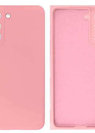 Чехол силиконовый full camera protective для samsung s21 (4) pink розовый