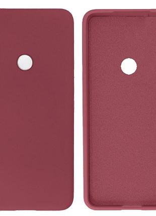 Чехол силиконовый full camera protective для xiaomi redmi note 7 (15) raspberry малиновый