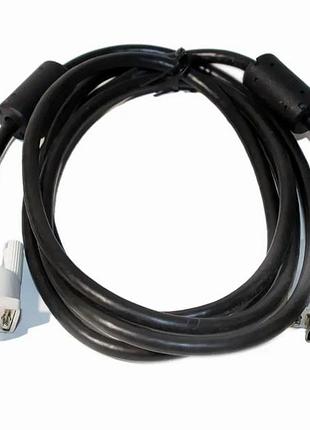 Кабель dvi 1.8 м высококачественный для подключения мониторов и проекторов передачи видео без потерь