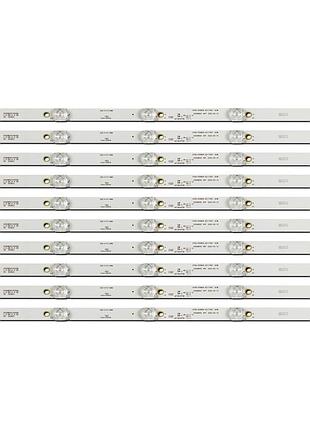 Led підсвітка tv 55" (6v) 4708-k55wd9-a2117n01 a2 k550wd93 4708-k55wd9-a2217n01 dhl55 dh-lm55-s200 10шт.