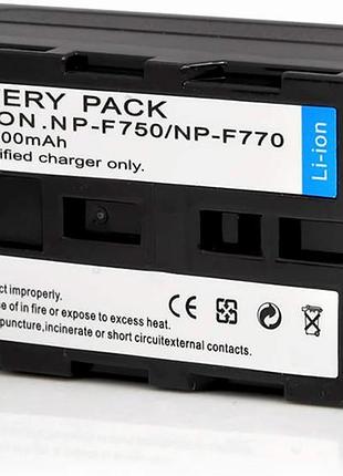 Акумулятор для відеосвітла f960 f970 6600 mah 7.2v джерело живлення для зйомки та освітлення