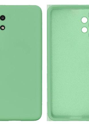 Чохол силіконовий full camera protective для samsung a23 (19) mint м'ятний