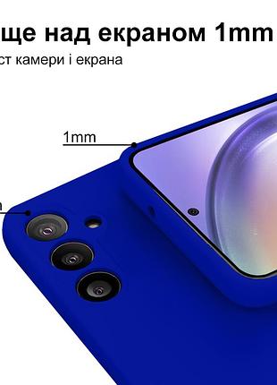 Чехол silicone case camera protective для xiaomi redmi note 9 pro (26) ярко синий neon blue 6