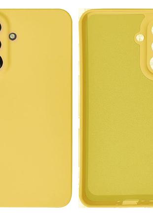 Чехол силиконовый full camera protective для samsung a36 (20) canary yellow жёлтый