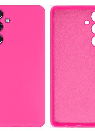 Чохол силіконовий full camera protective для samsung m35 (21) shiny pink яскраво-рожевий