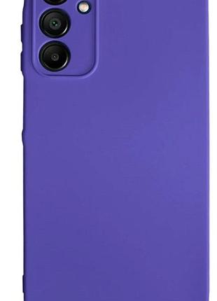 Чехол silicone case camera protective для samsung a15 (07) фиолетовый ultraviolet 2
