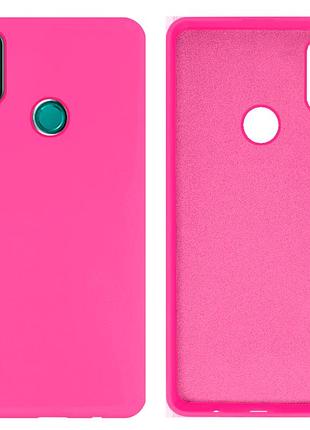 Чохол силіконовий full протиударний premium для huawei p smart plus (21) shiny pink яскраво-рожевий