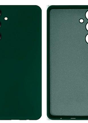Чехол силиконовый full camera protective для samsung a16 (22) dark green тёмно-зелёный