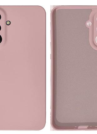 Чохол силіконовий full camera protective для samsung a36 (18) pink sand пісочно-рожевий