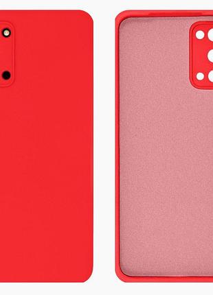 Чохол silicone case camera protective для samsung s20 (01) червоний red