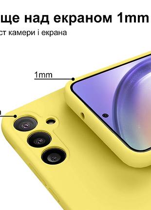 Чехол silicone case camera protective для samsung note 10 plus (20) желтый yellow 6