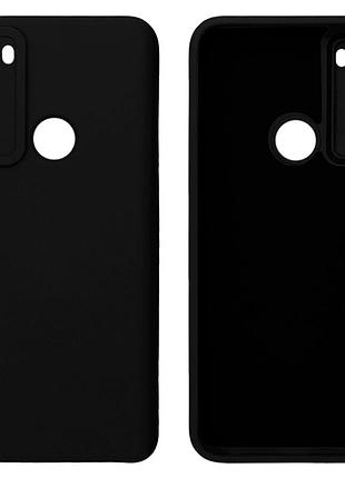 Чехол silicone case camera protective для xiaomi redmi note 8t (03) черный black