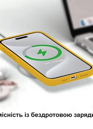 Чехол silicone case camera protective для samsung note 10 plus (20) желтый yellow 8