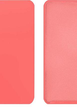 Чехол silicone case camera protective для samsung a50 (12) коралловый coral