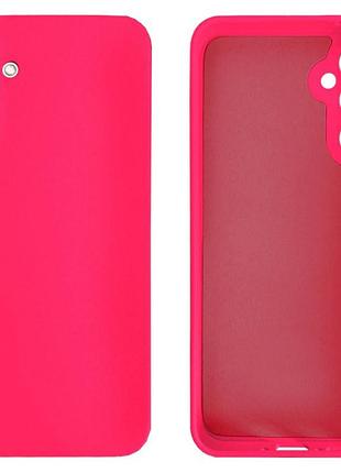 Чохол silicone case camera protective для samsung a05s (21) яскраво рожевий shiny pink