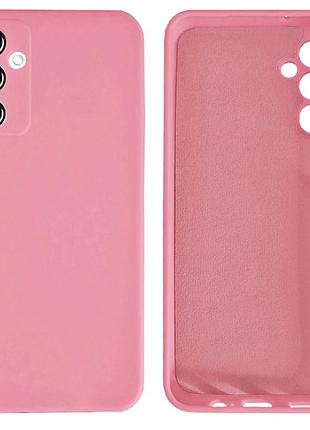 Чехол silicone case camera protective для samsung a14 (04) розовый pink