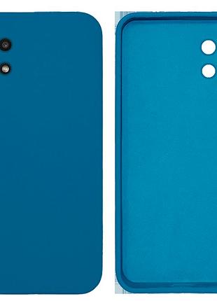 Чехол силиконовый full camera protective для samsung a33 (16) denim blue синий
