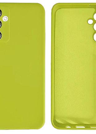 Чехол silicone case camera protective для samsung m14 (06) лимонный flash