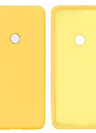 Чохол силіконовий full camera protective для xiaomi redmi note 7 (20) canary yellow жовтий