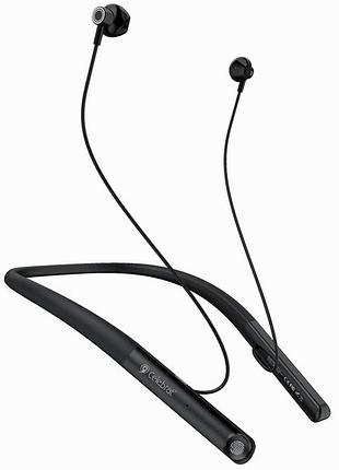 Наушники bluetooth celebrat se2 бездротові для музики та дзвінків чорні з хорошим звуком і комфортом