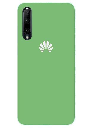 Чехол silicone case premium для huawei p smart s mint (19) мятный