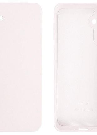 Чехол silicone case camera protective для samsung a34 (09) белый white