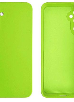 Чехол silicone case camera protective для samsung a24 (27) ярко зеленый neon green