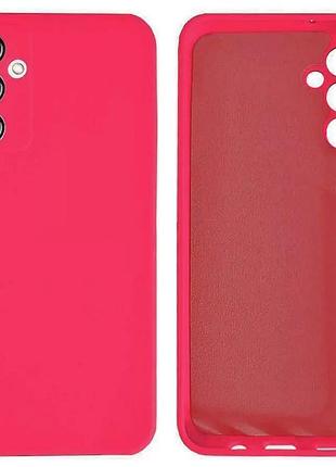Чехол silicone case camera protective для samsung m14 (15) бордовый rose red