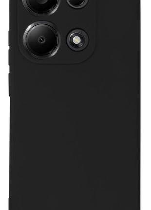 Чехол silicone case camera protective для xiaomi redmi note 13 pro 4g (03) черный black 2