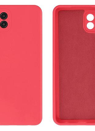 Чохол silicone case camera protective для samsung a22 4g (12) кораловий coral