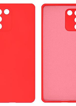 Чохол silicone case camera protective для samsung s10 lite (01) червоний red