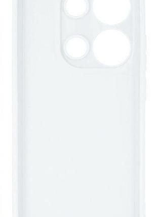 Чехол silicone case camera protective для xiaomi redmi note 13 pro 4g (09) белый white 3