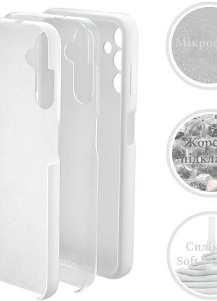 Чехол silicone case camera protective для xiaomi redmi note 13 pro 4g (09) белый white 5